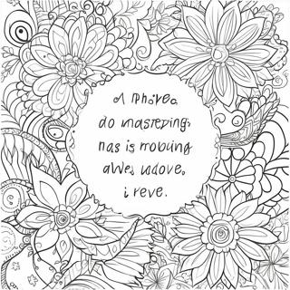 Positive Affirmations Coloring Pages