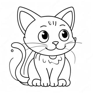 Splat The Cat Coloring Page 71343-57172