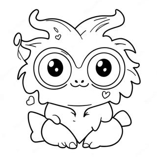 Love Monster Coloring Pages