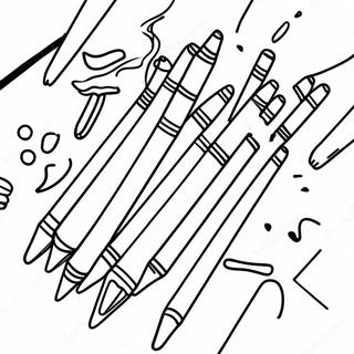 Crayola Art With Edge Coloring Pages