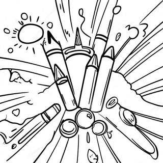 Vibrant Crayola Art With Edge Coloring Page 71374-57196