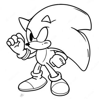 Fnf Sonic Coloring Page 71433-57238