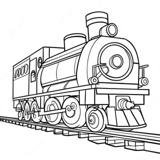 Lego Train Coloring Page 71443-57252