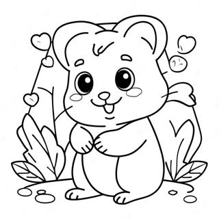 Hamster And Gretel Coloring Page 71453-57260