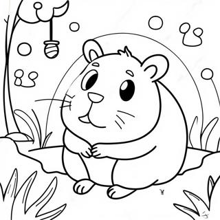 Adventurous Hamster And Gretel Coloring Page 71454-57262