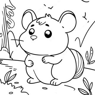 Adventurous Hamster And Gretel Coloring Page 71454-57263