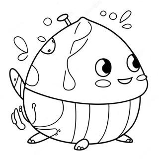 Roly Poly Coloring Pages