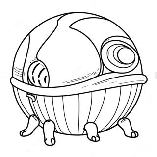 Roly Poly Coloring Page 71473-57275