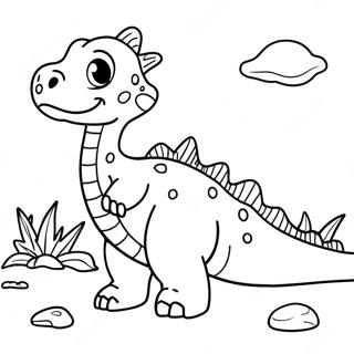 Gogo Dino Coloring Page 71483-57281