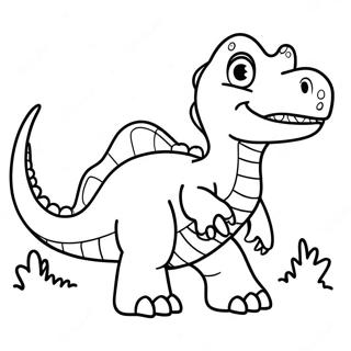 Gogo Dino Coloring Page 71483-57284