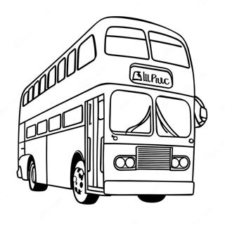 City Bus Coloring Pages