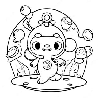 Adventurous Vegimal Octonauts Coloring Page 71504-57298