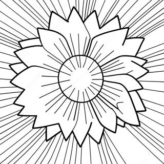 Starburst Coloring Pages