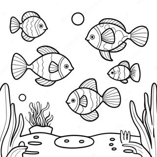 Dot To Dot Underwater Scene Coloring Page 71534-57329