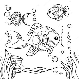 Dot To Dot Underwater Scene Coloring Page 71534-57330