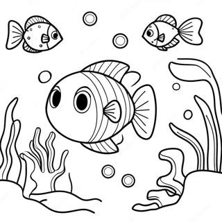 Dot To Dot Underwater Scene Coloring Page 71534-57332