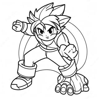 Beyblade Achilles Coloring Page 71553-57334