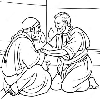 Acts 3 Coloring Pages