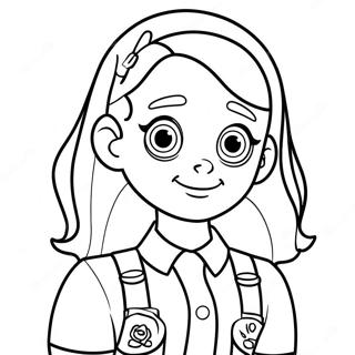 Abby Hatcher Coloring Page 7166-5827