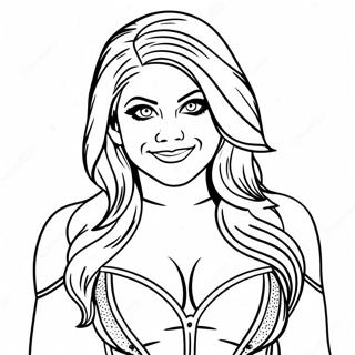 Alexa Bliss Coloring Page 71683-57435