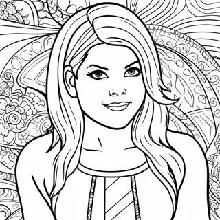 Alexa Bliss Coloring Page 71683-57436