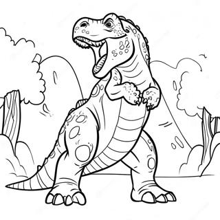 Giganotosaurus Roaring Coloring Page 71734-57486