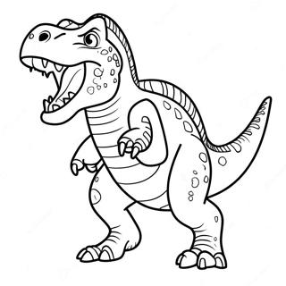 Giganotosaurus Roaring Coloring Page 71734-57488