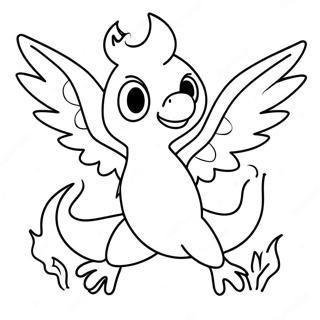 Moltres Coloring Page 71773-57516