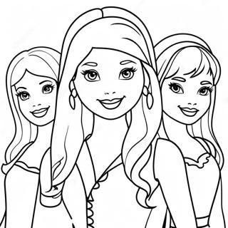 Barbie And Her Sisters Coloring Pages