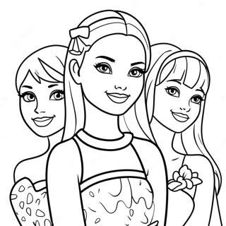 Barbie And Her Sisters Coloring Page 71793-57527