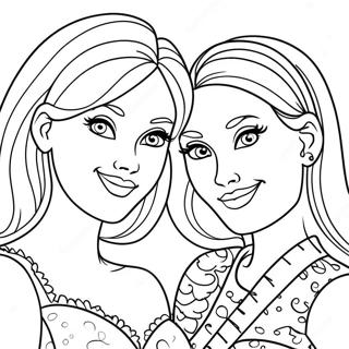 Barbie And Her Sisters Coloring Page 71793-57528