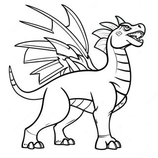 Palkia In Majestic Pose Coloring Page 71834-57564