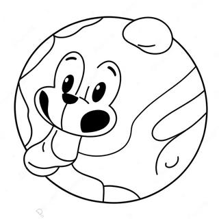 Pluto Coloring Page 7186-5837