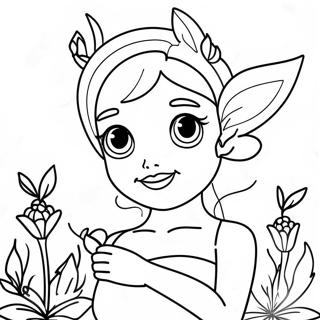 Silvermist Fairy Coloring Page 71873-57598