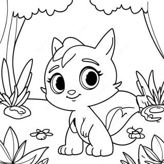 Silvermist In A Magical Garden Coloring Page 71874-57590