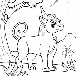 Magical Creatures Of Fablehaven Coloring Page 71894-57608