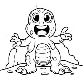 Lava Monster Coloring Page 71903-57615