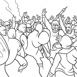 Riot Coloring Page 71943-57648