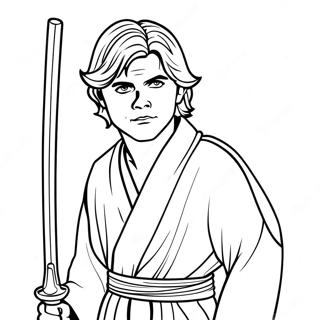 Young Jedi Coloring Page 71983-57677