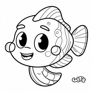 Oona Bubble Guppies Coloring Page 72003-57693