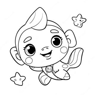 Oona Bubble Guppies Coloring Page 72003-57695