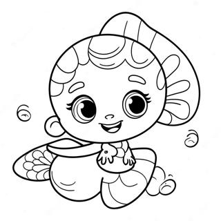 Oona Bubble Guppies Coloring Page 72003-57696