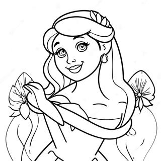 Magical Disney Princess Coloring Page 72034-57726