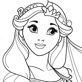 Magical Disney Princess Coloring Page 72034-57727