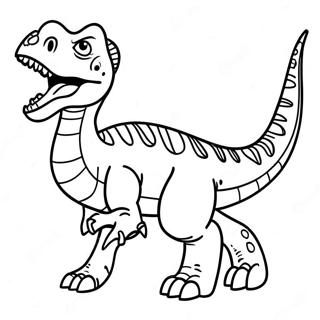 Baryonyx Dinosaur Coloring Page 72043-57721