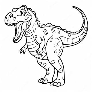 Baryonyx Dinosaur Coloring Page 72043-57722