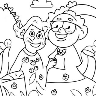 Happy Retirement Celebration Coloring Page 72073-57749