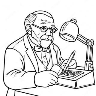 Inventor Coloring Page 72142-57811