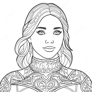 Alexa Coloring Pages