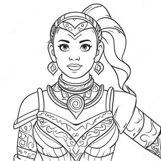 Alexa Coloring Page 72152-57819